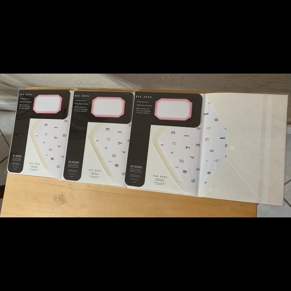 Rae Dunn Best Mom Ever Greeting Cards x 3 - Picture 2 of 5